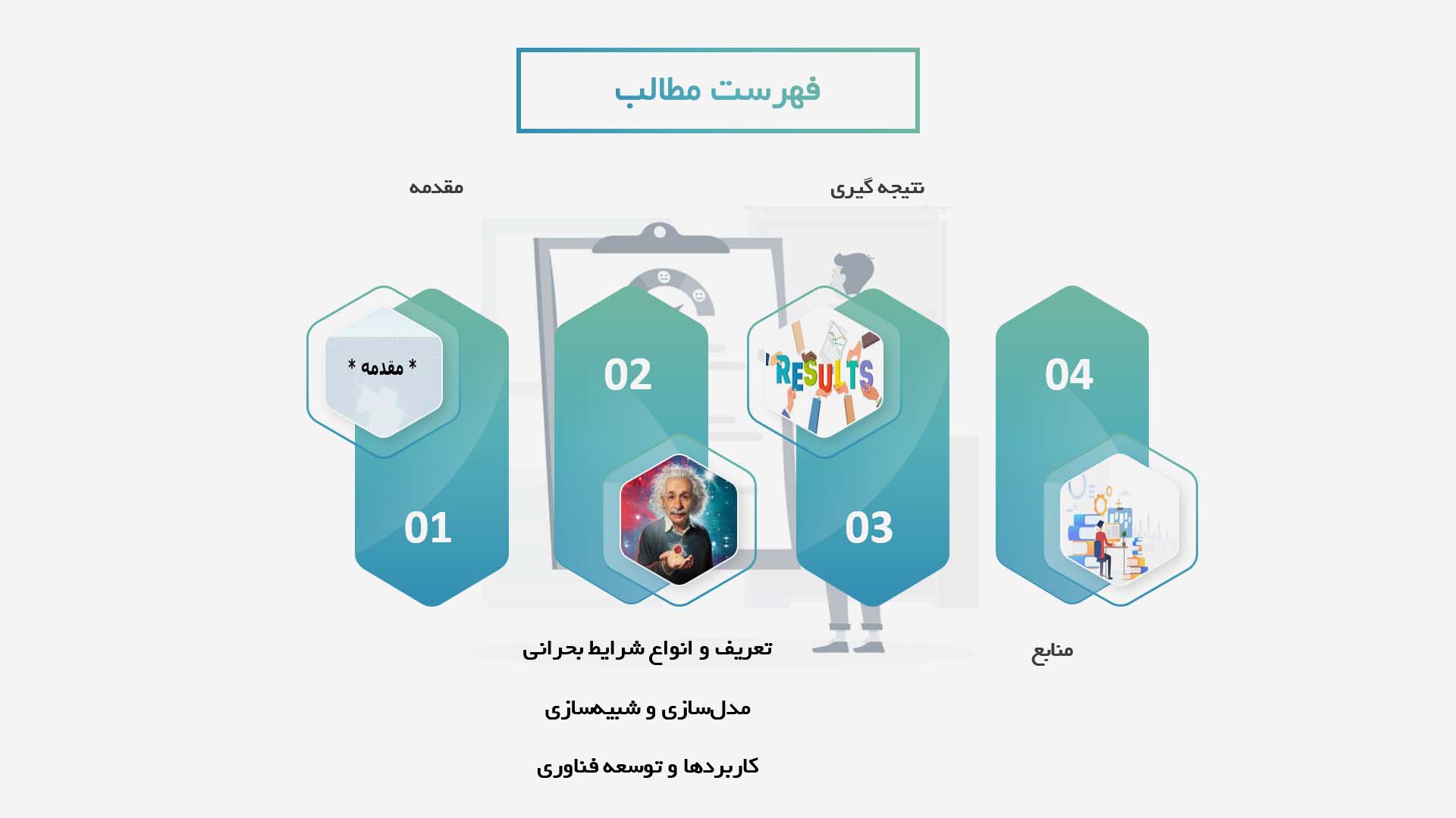 پاورپوینت در مورد رفتار مواد در شرایط بحرانی